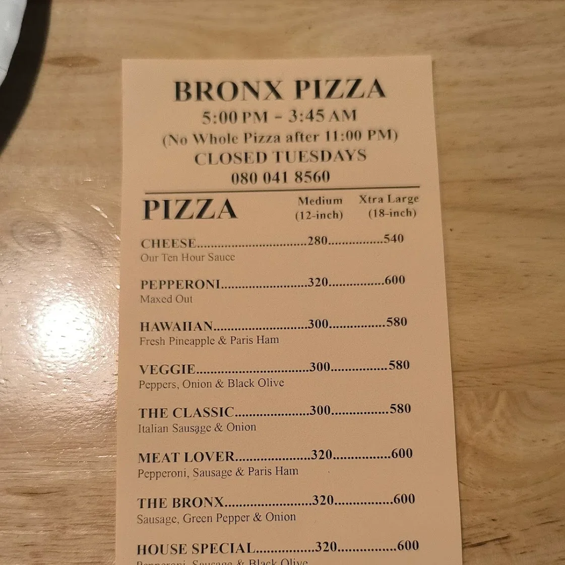 Bronx Pizza в Паттайе — фото 3